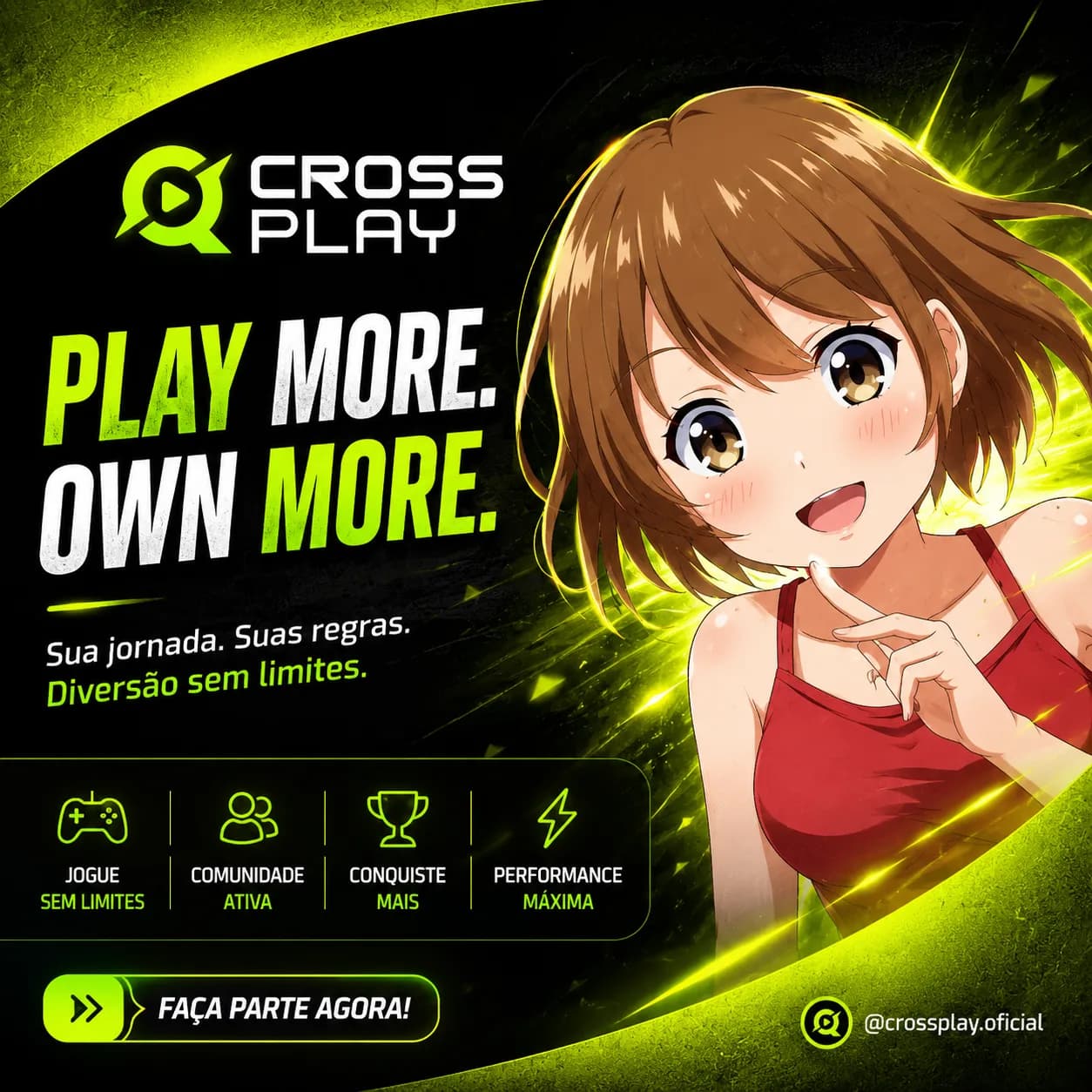 CROSS PLAY 2.0 é lançado com novas missões e recompensas
